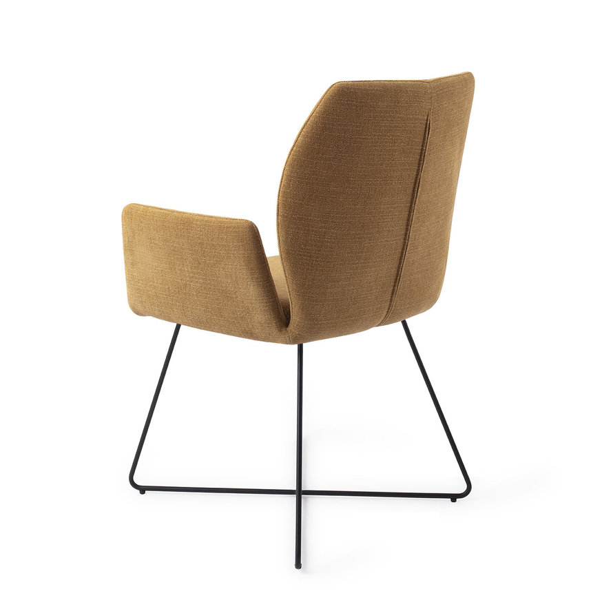 Misaki Honey Harvest Eetkamerstoel Cross Black