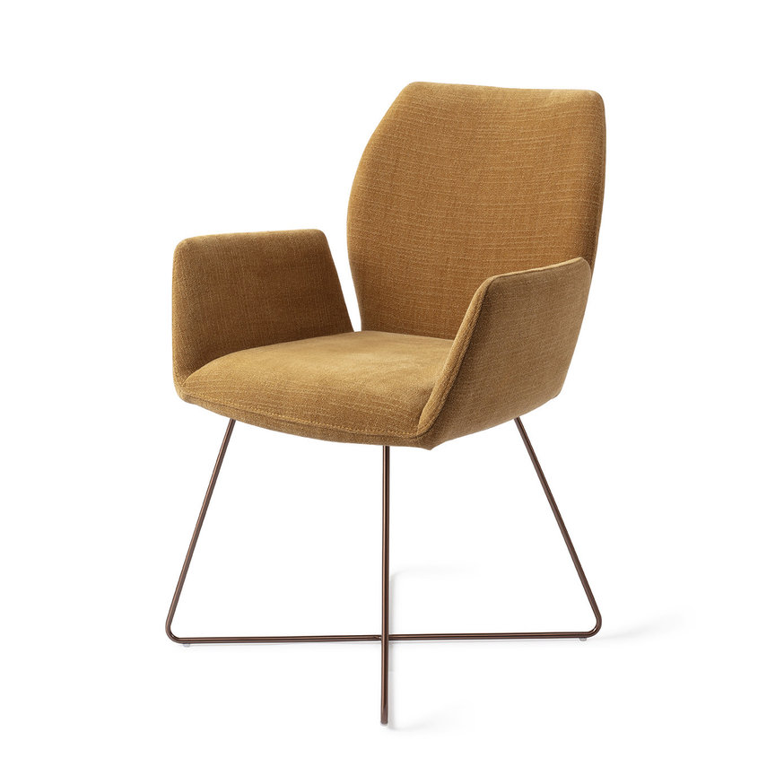 Misaki Honey Harvest Eetkamerstoel Cross Rose