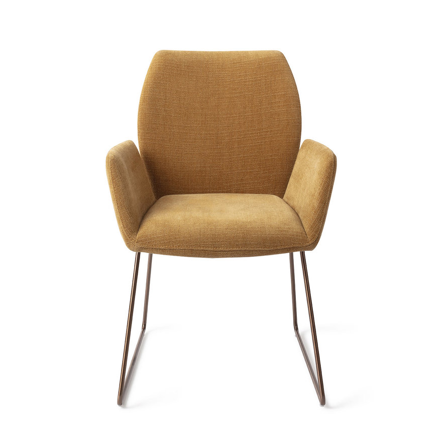 Misaki Honey Harvest Eetkamerstoel Slide Rose