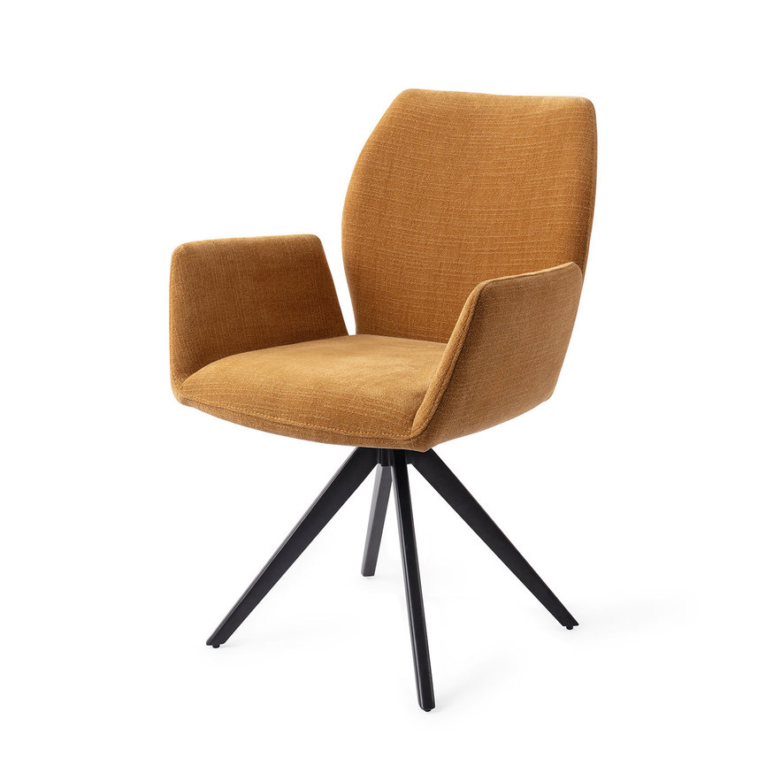 Misaki Honey Harvest Eetkamerstoel Turn Black