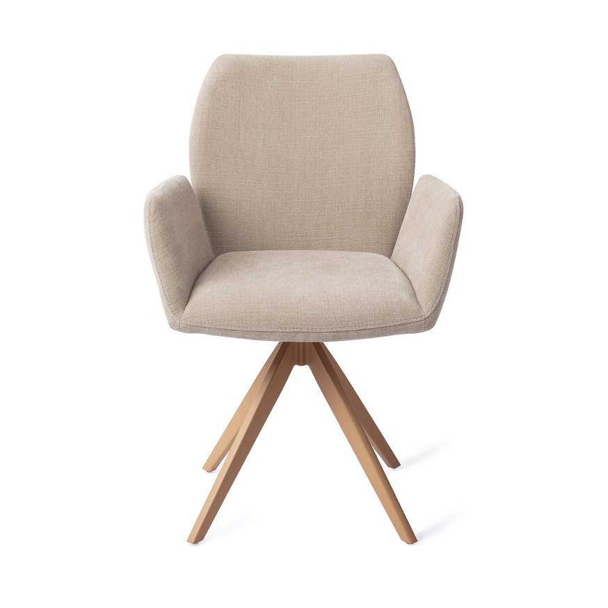 Misaki Sand Strand Eetkamerstoel Turn Peach