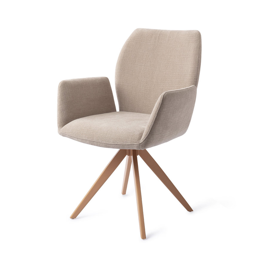 Misaki Sand Strand Eetkamerstoel Turn Peach