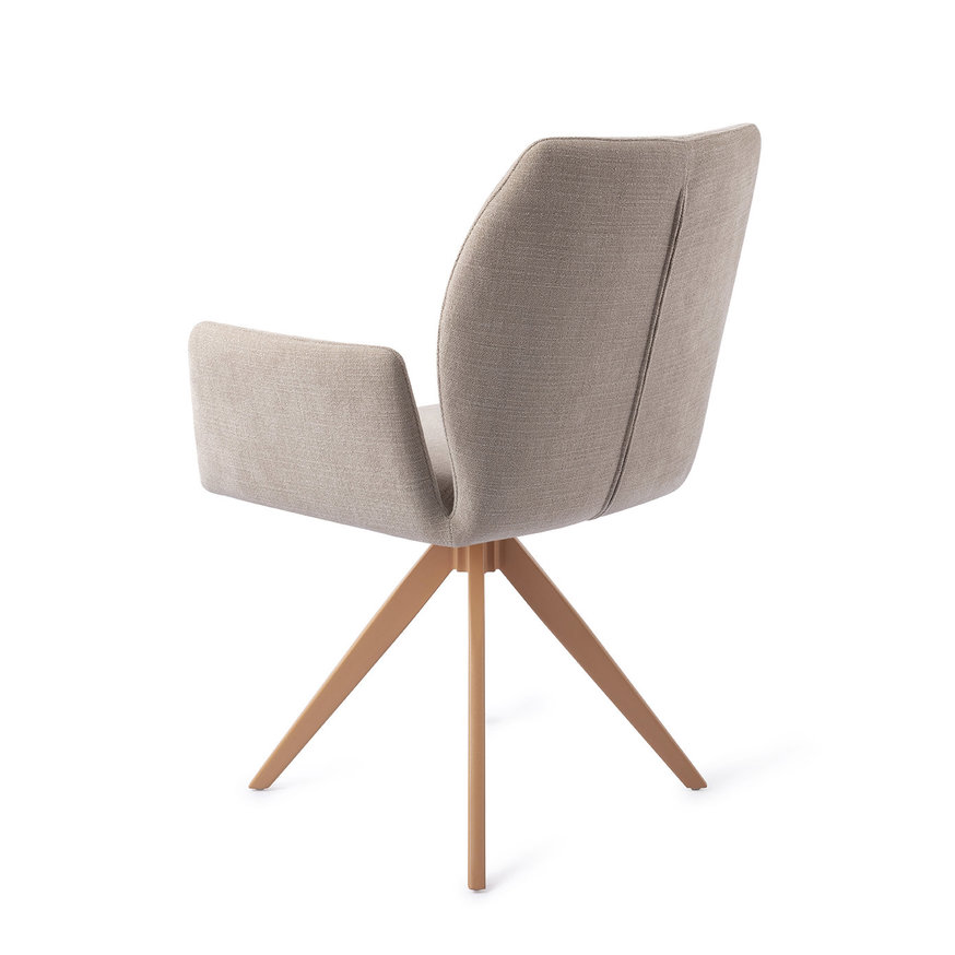 Misaki Sand Strand Eetkamerstoel Turn Peach