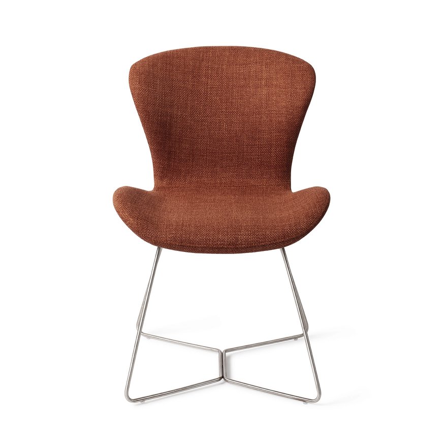 Moji Happy Hazel Eetkamerstoel Beehive Steel