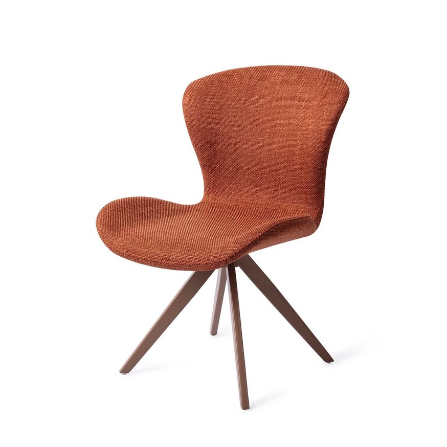 Moji Happy Hazel Eetkamerstoel Turn Brown