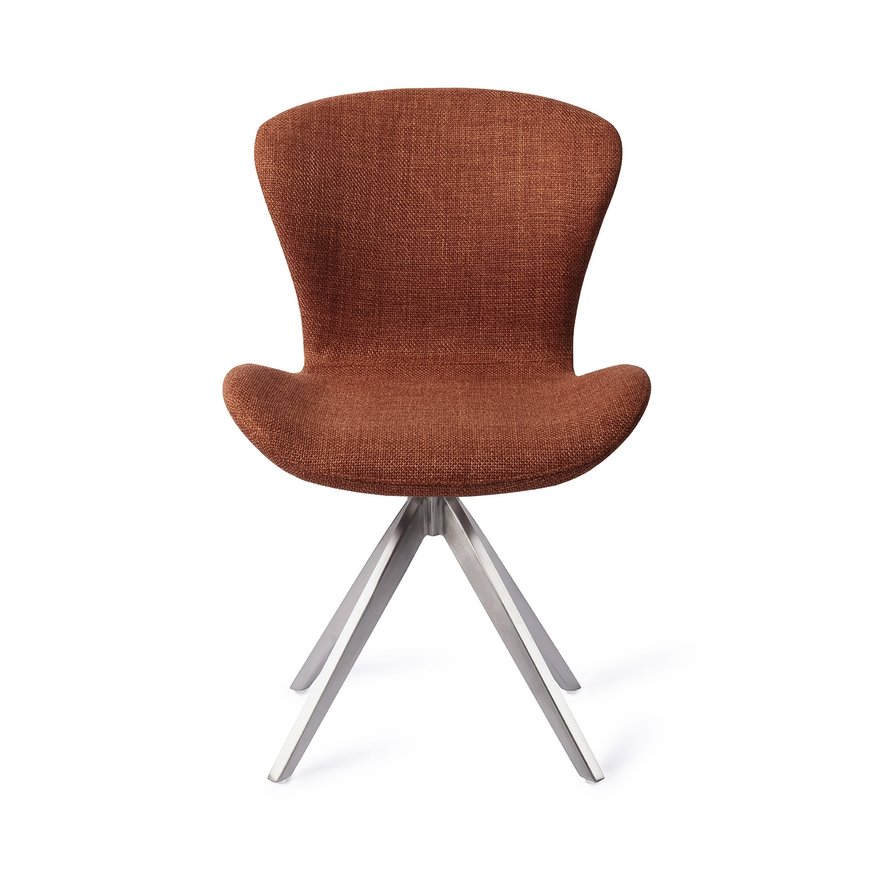 Moji Happy Hazel Eetkamerstoel Turn Steel