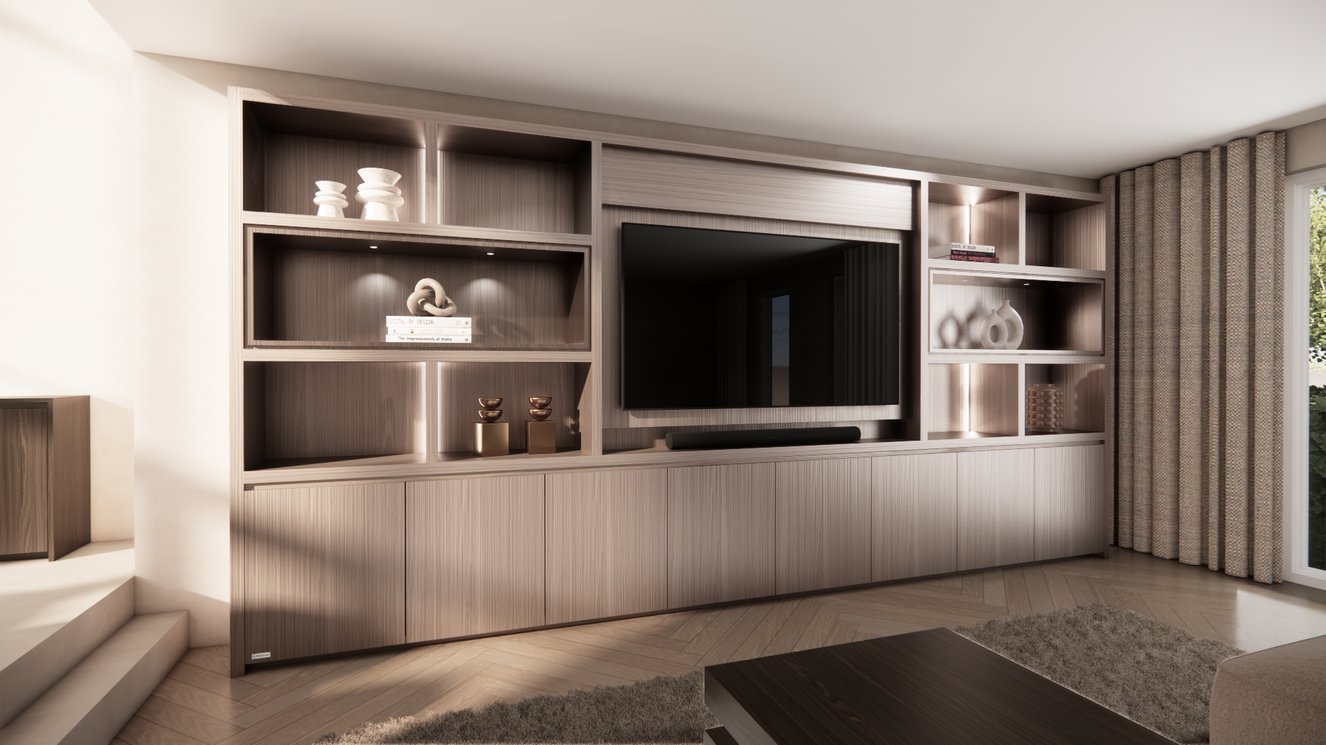 Cinewall	Moncetti Royal-size 420-480	cm Eiken