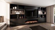Moncetti Cinewall Royal-size 420-480 cm Eiken British Fires 1900mm