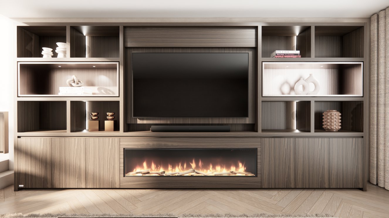 Cinewall	Moncetti Royal-size 420-480	cm Eiken Dimplex