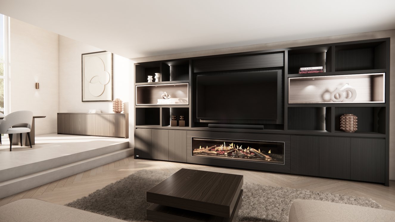 Moncetti Cinewall Royal-size 420-480	cm Eiken Kalfire	E-ONE