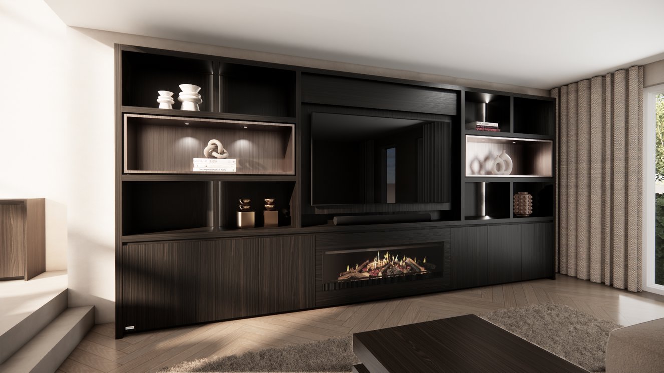 Moncetti Cinewall Royal-size 420-480	cm Eiken Kalfire	E-SERIE