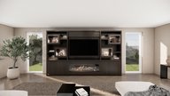 Monroe Cinewall King-size 350-410 cm Eiken Kalfire E-ONE 160CM