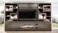Monroe Cinewall King-size 350-410 cm Eiken Kalfire E-ONE 160CM
