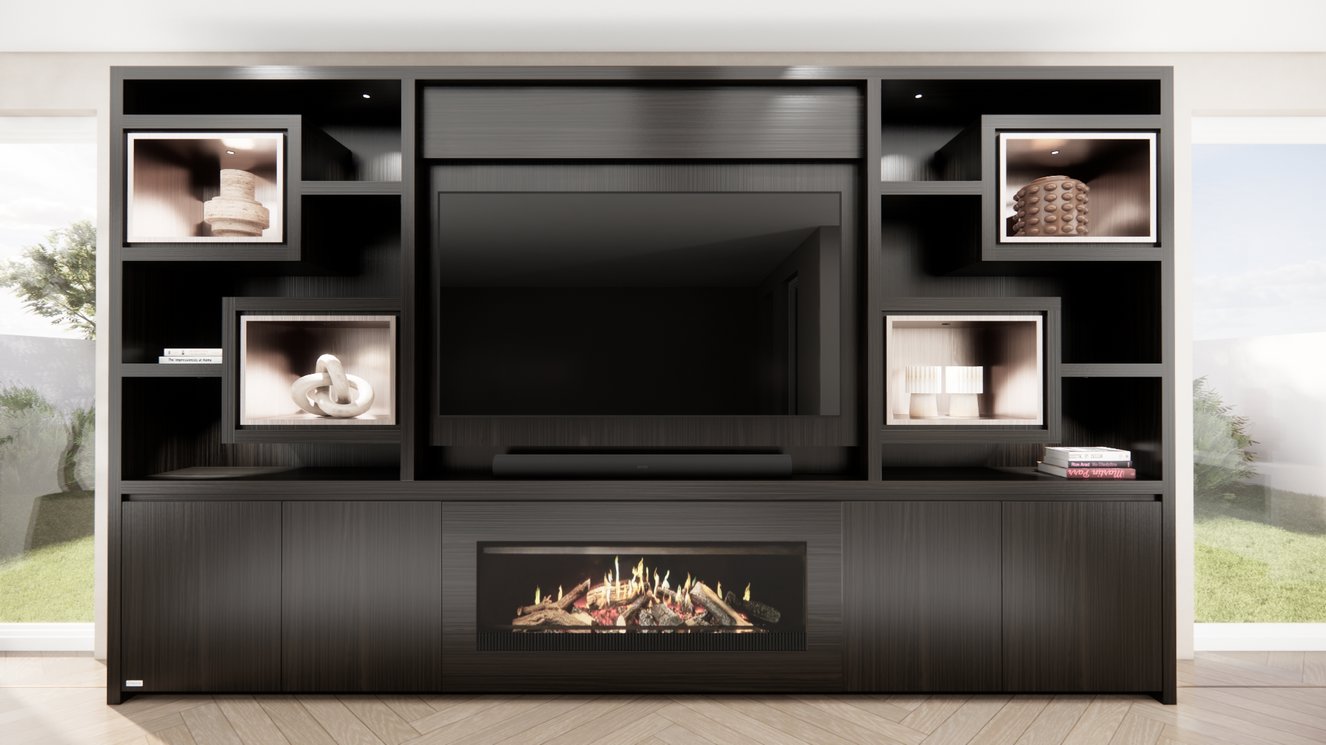 Cinewall	Monroe King-size 350-410	cm Eiken Kalfire	E-SERIE