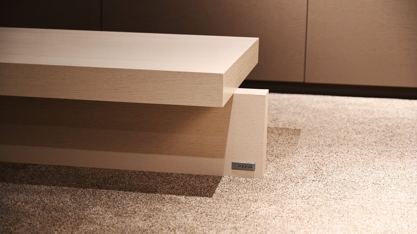 Monvello Salontafel Rechthoekig Eiken