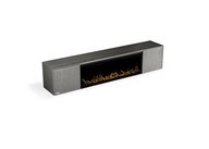 TV-meubel Johnson | Haard 50 inch | Hangend | Eiken | 2 Deurs | PUUUR