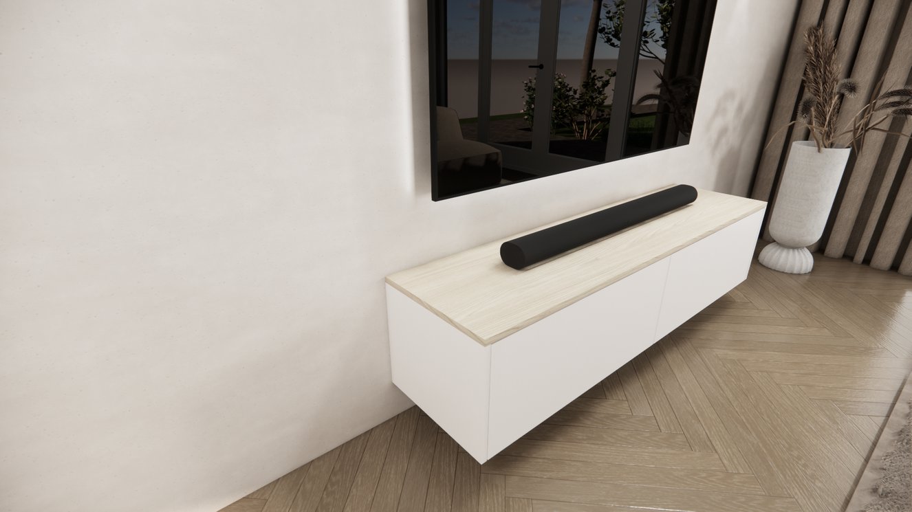 Tv-Meubel	Murphy Melamine 2	Kleppen Eiken Blad