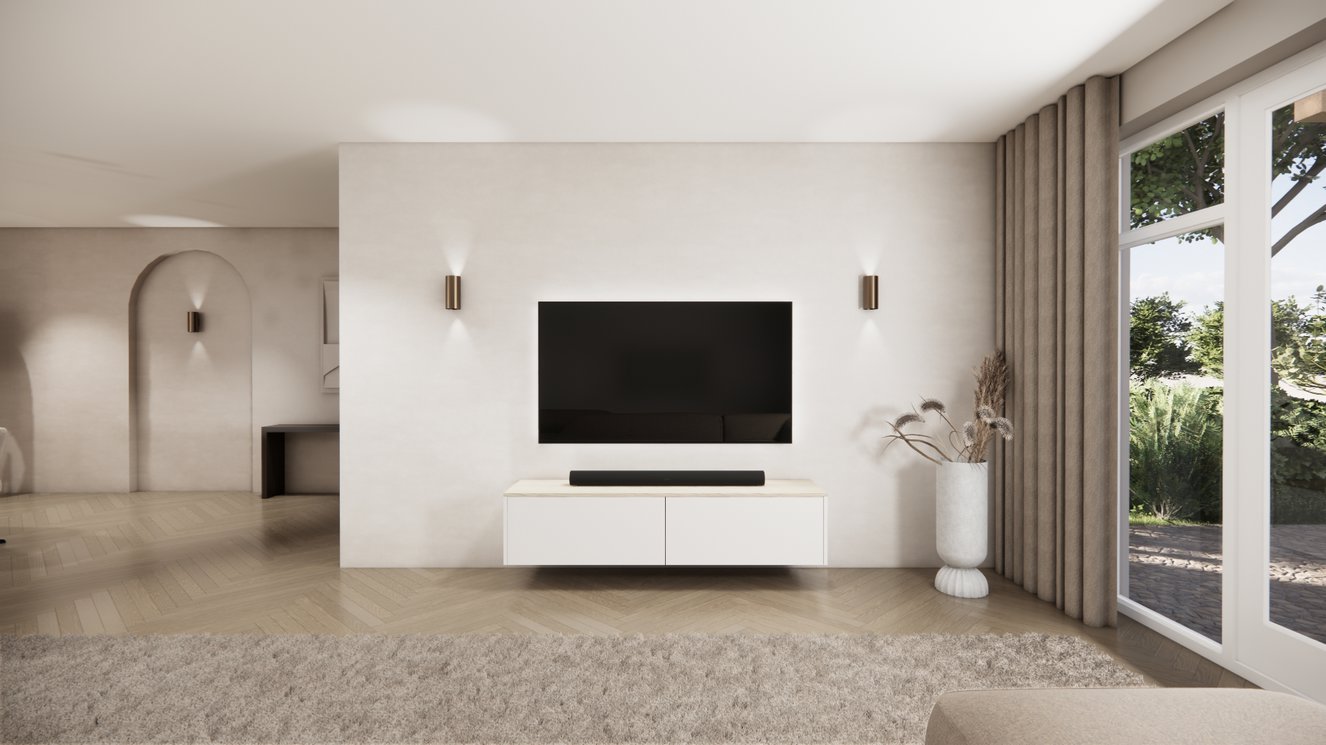 Tv-Meubel	Murphy Melamine 2	Kleppen Eiken Blad