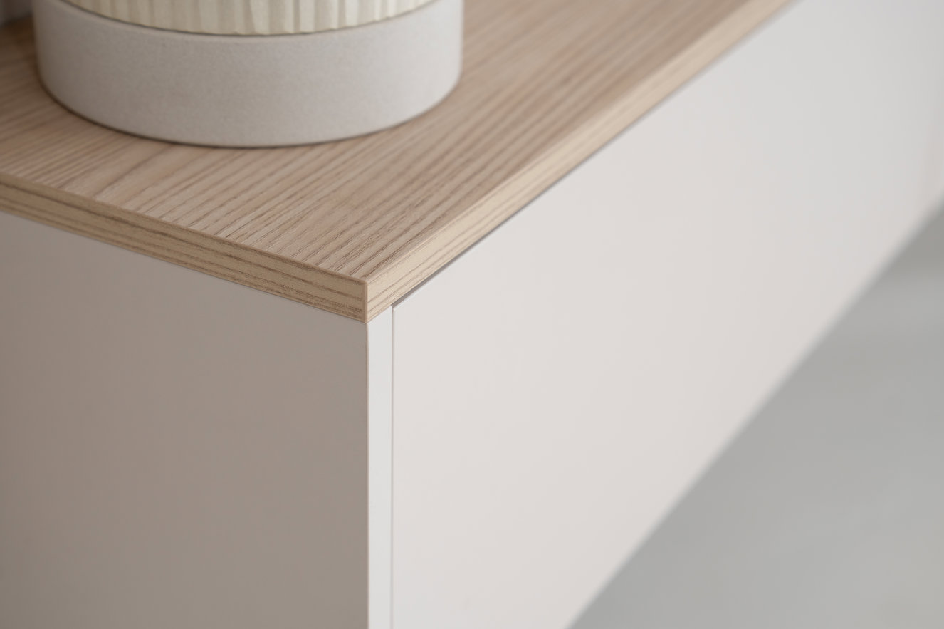 Tv-Meubel	Murphy Melamine 2	Kleppen Eiken Blad