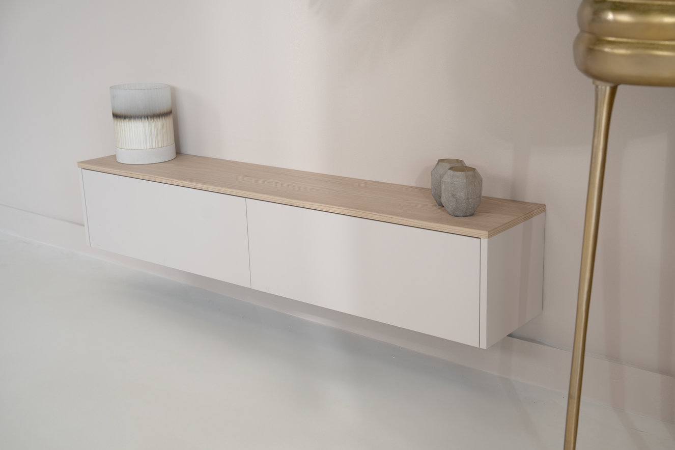 Tv-Meubel	Murphy Melamine 2	Kleppen Eiken Blad