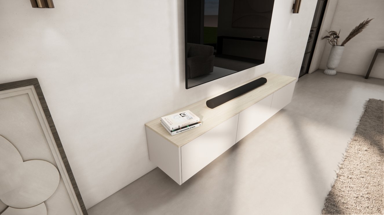 Tv-Meubel	Murphy Melamine 3	Kleppen Eiken Blad