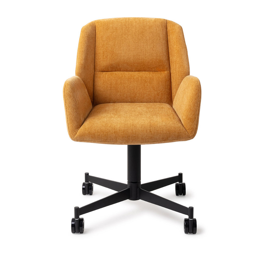 Myoko El Dorado Eetkamerstoel Caster Black