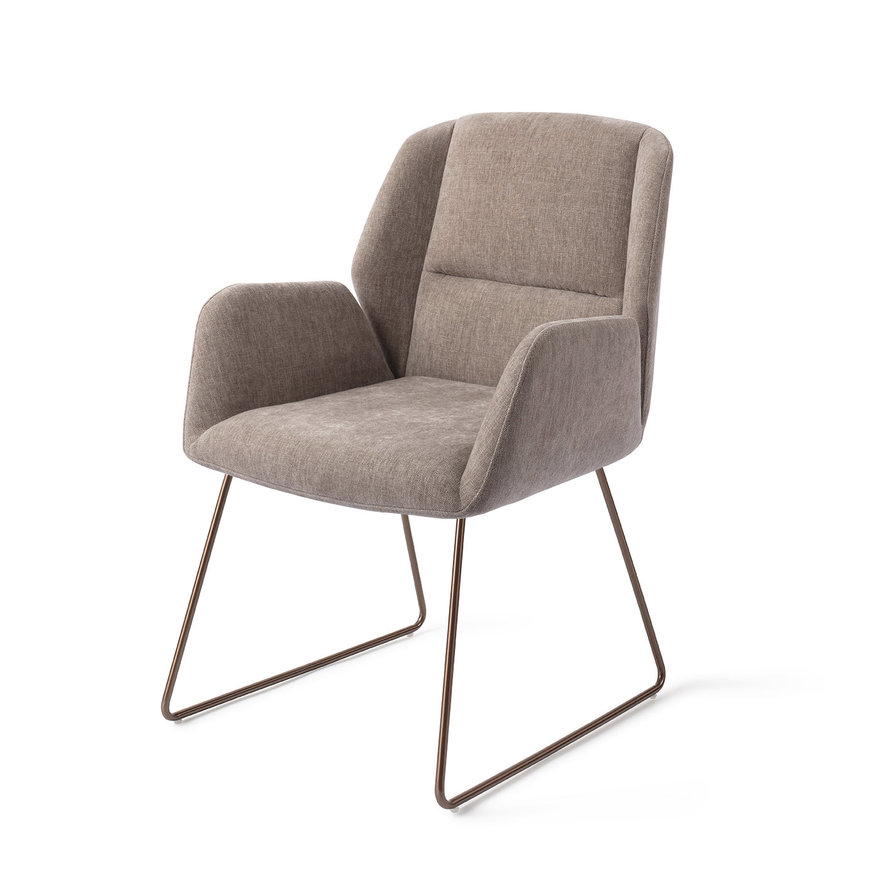 Myoko Greystones Eetkamerstoel Slide Rose