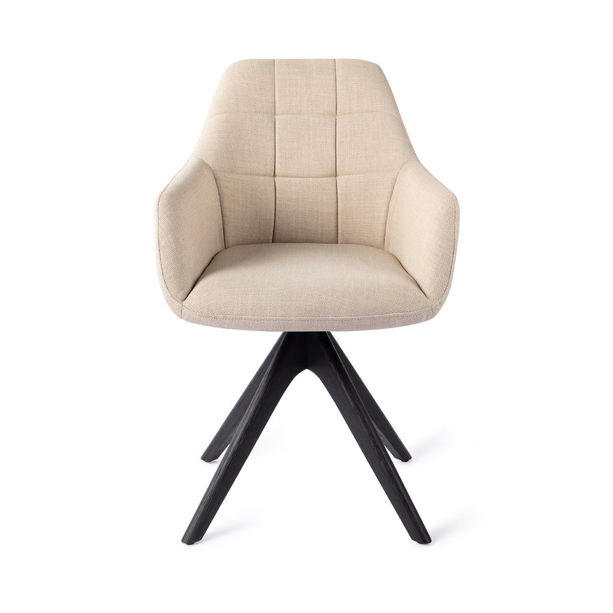 Noto Overnight Oats Eetkamerstoel Revolve Oak Black