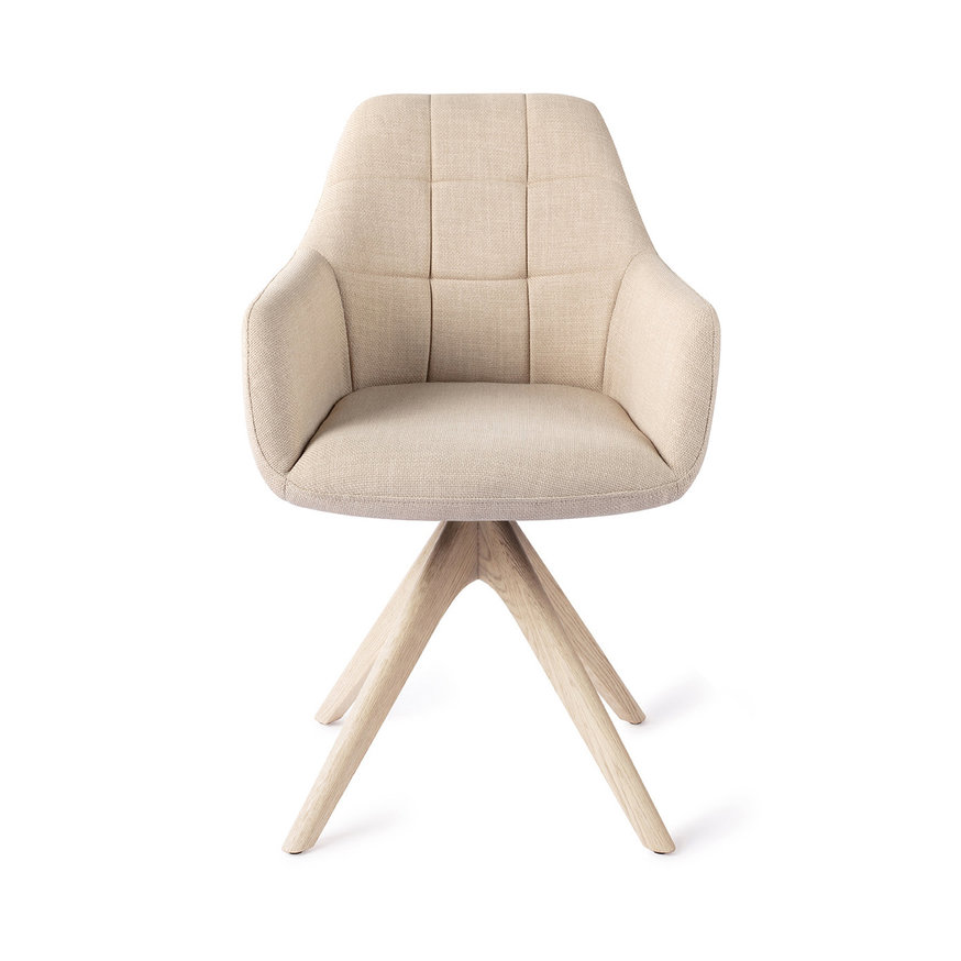 Noto Overnight Oats Eetkamerstoel Revolve Oak Bleach