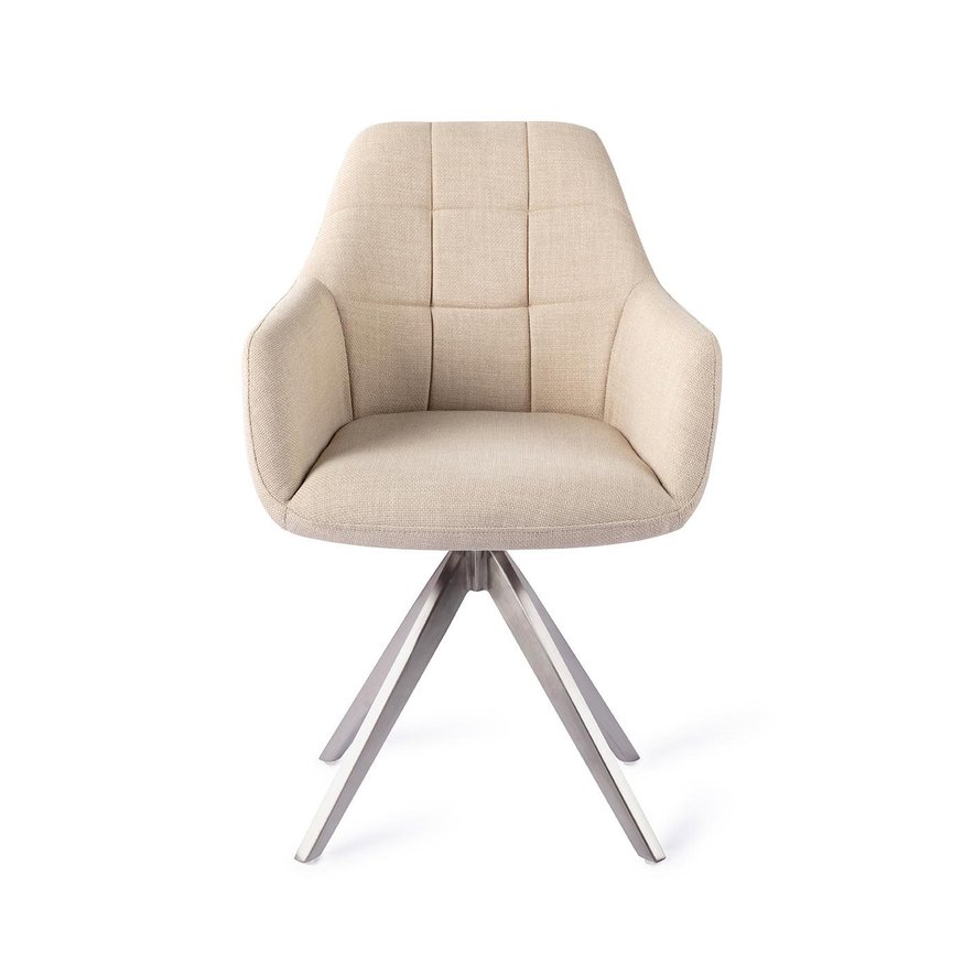 Noto Overnight Oats Eetkamerstoel Turn Steel