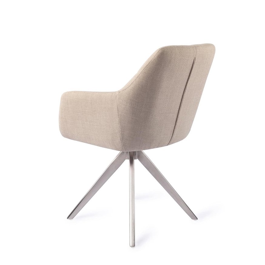 Noto Overnight Oats Eetkamerstoel Turn Steel