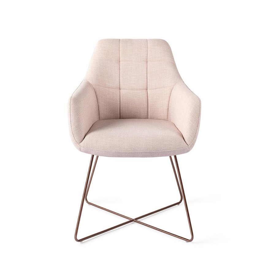 Noto Petal Pink Eetkamerstoel Cross Rose