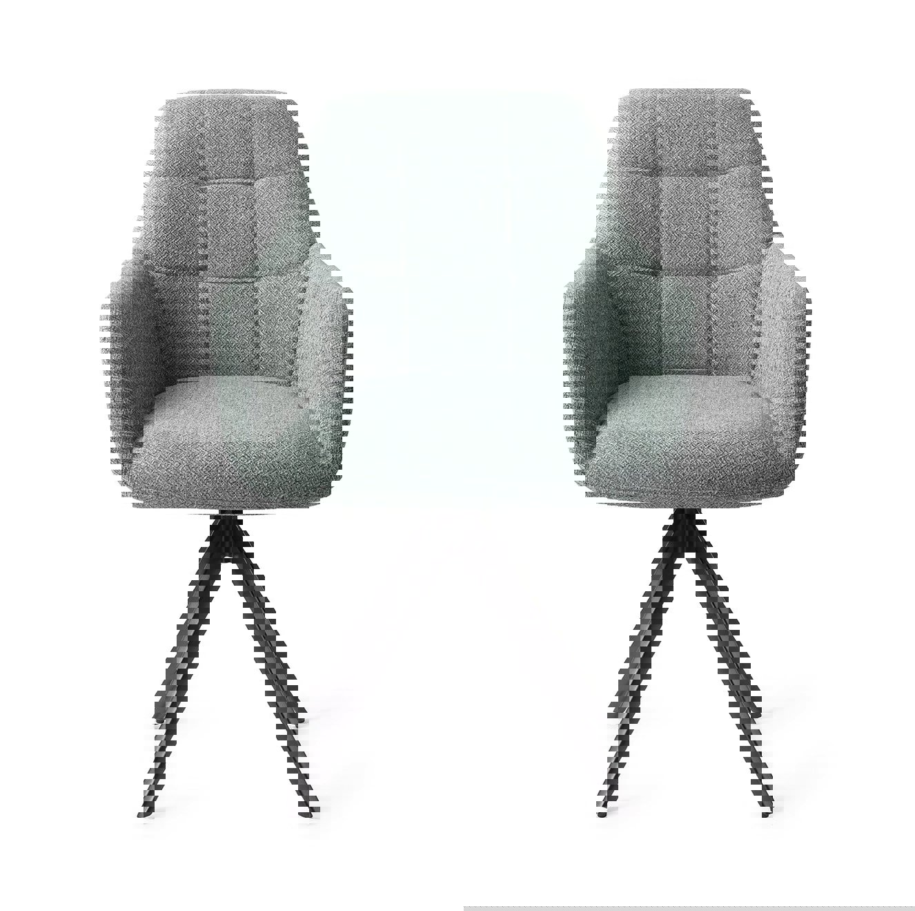 Noto Real Teal Eetkamerstoel Turn Black