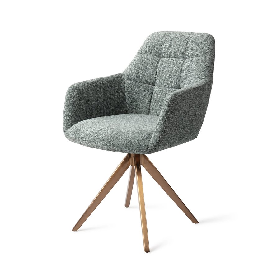 Noto Real Teal Eetkamerstoel Turn Rose