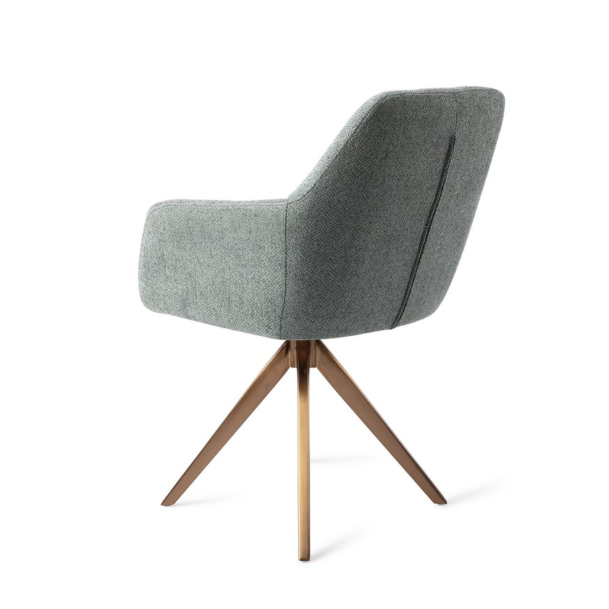 Noto Real Teal Eetkamerstoel Turn Rose