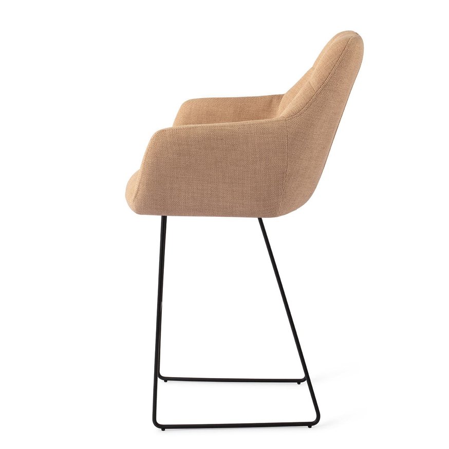 Noto Toasted Toffee Barkruk Slide Black (H)