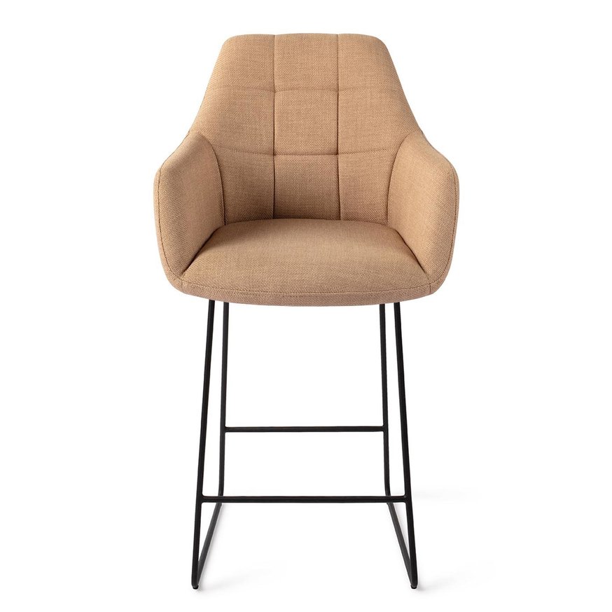 Noto Toasted Toffee Barkruk Slide Black (L)