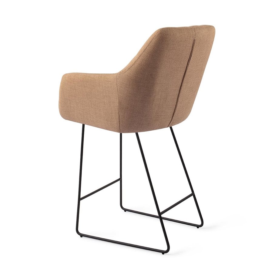 Noto Toasted Toffee Barkruk Slide Black (L)