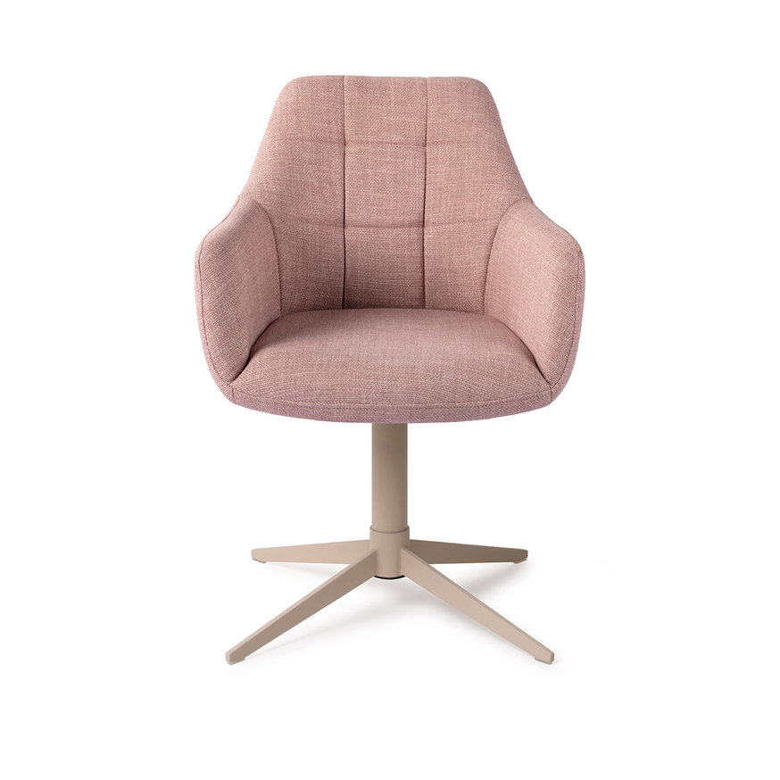 Noto VIntage Rose Eetkamerstoel Quad Beige