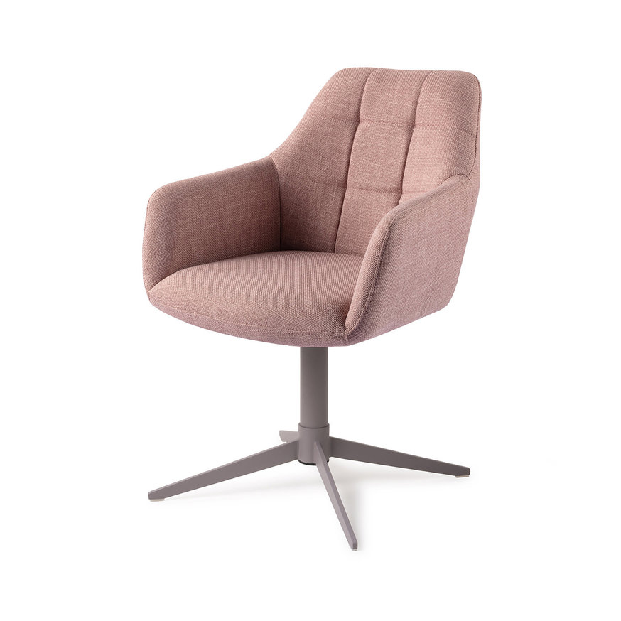 Noto VIntage Rose Eetkamerstoel Quad Grey