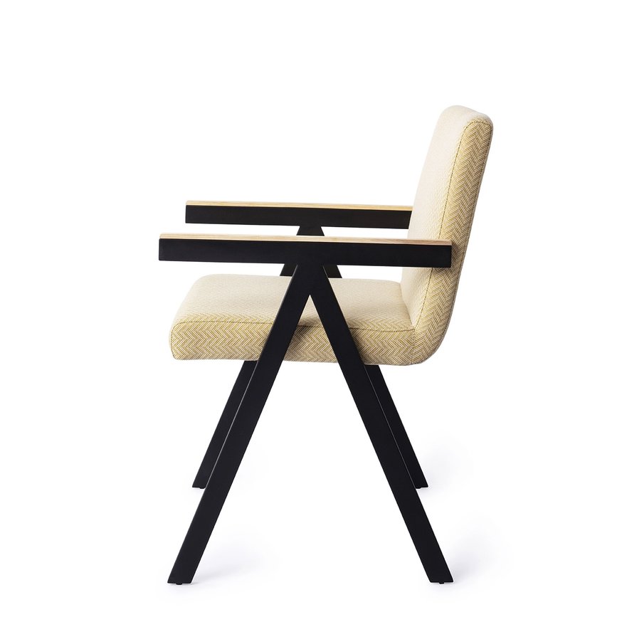 Omuta Sunrise Chevron Eetkamerstoel