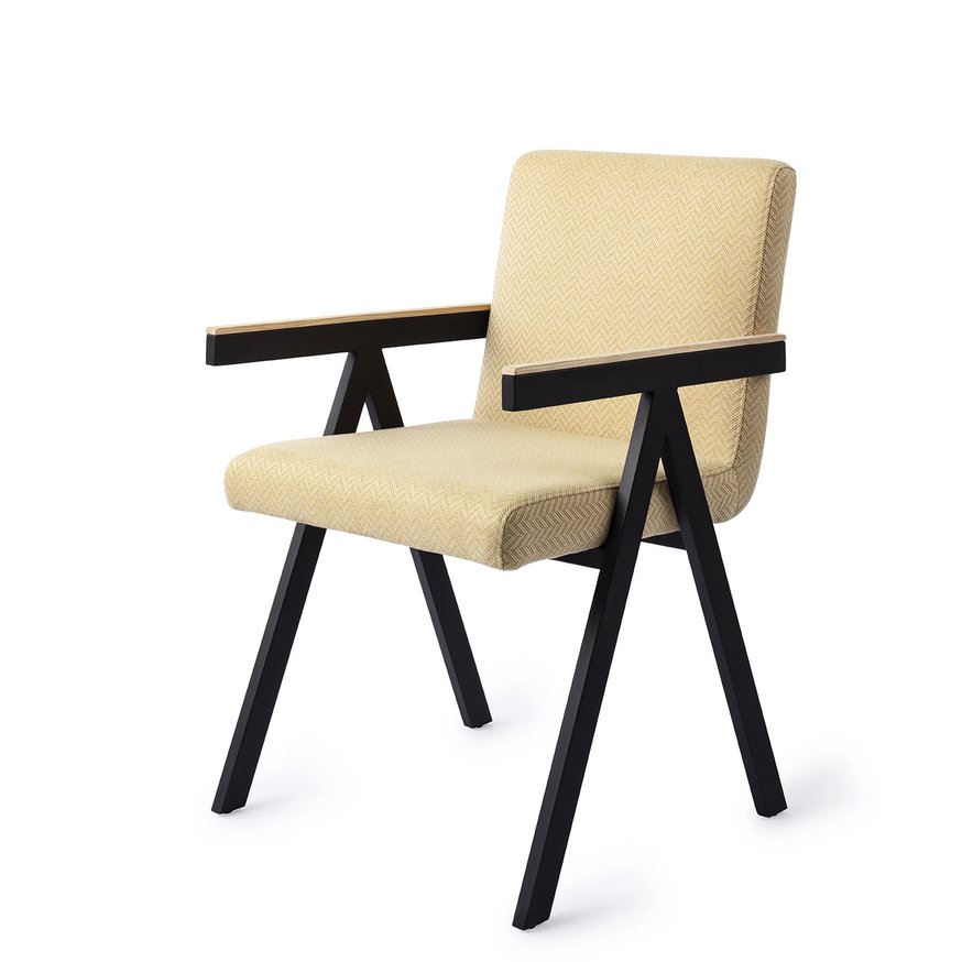 Omuta Sunrise Chevron Eetkamerstoel