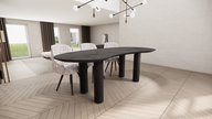 Palermo Massive 4 Ronde Poten Tafel