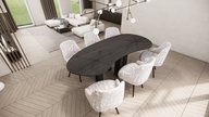 Palermo 4 Rechthoekige Poten Tafel