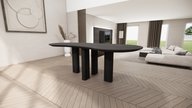Palermo 4 Rechthoekige Poten Tafel