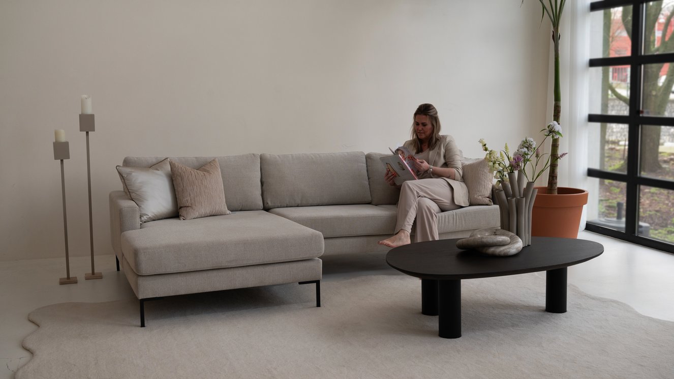 Palermo Salontafel Ei-vormig Eiken