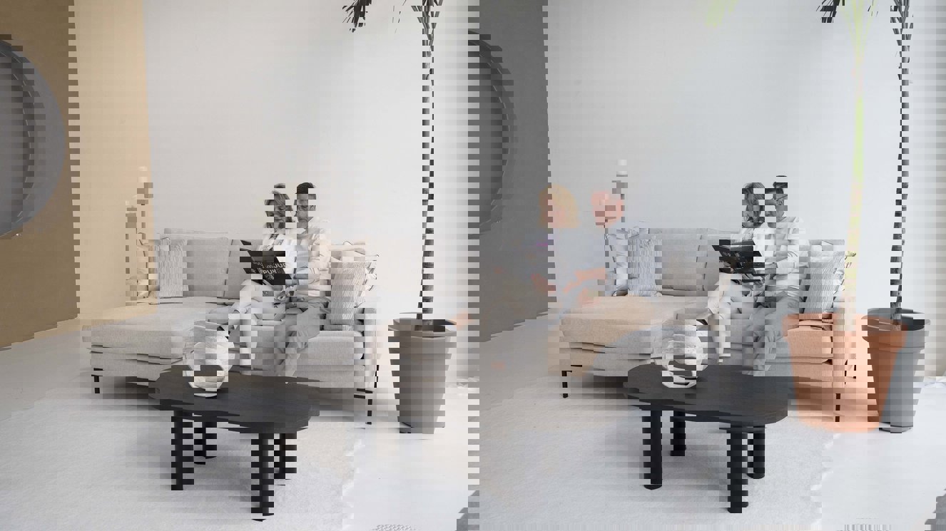 Palermo Salontafel Half Ovaal Eiken