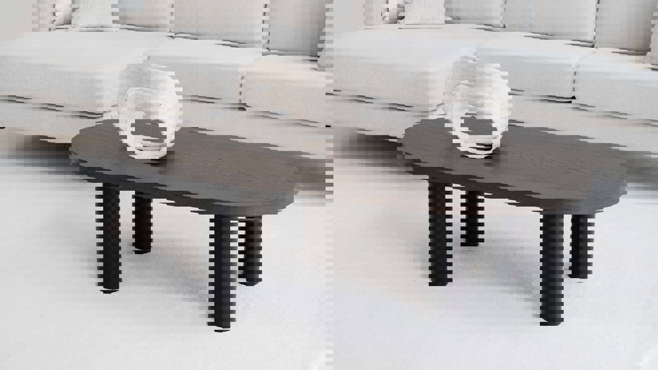 Palermo Salontafel Half Ovaal Eiken