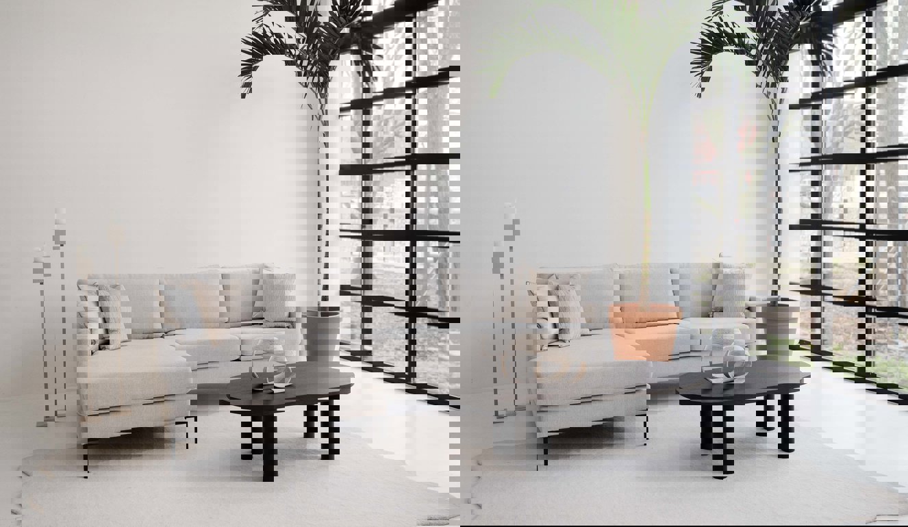 Palermo Salontafel Half Ovaal Eiken