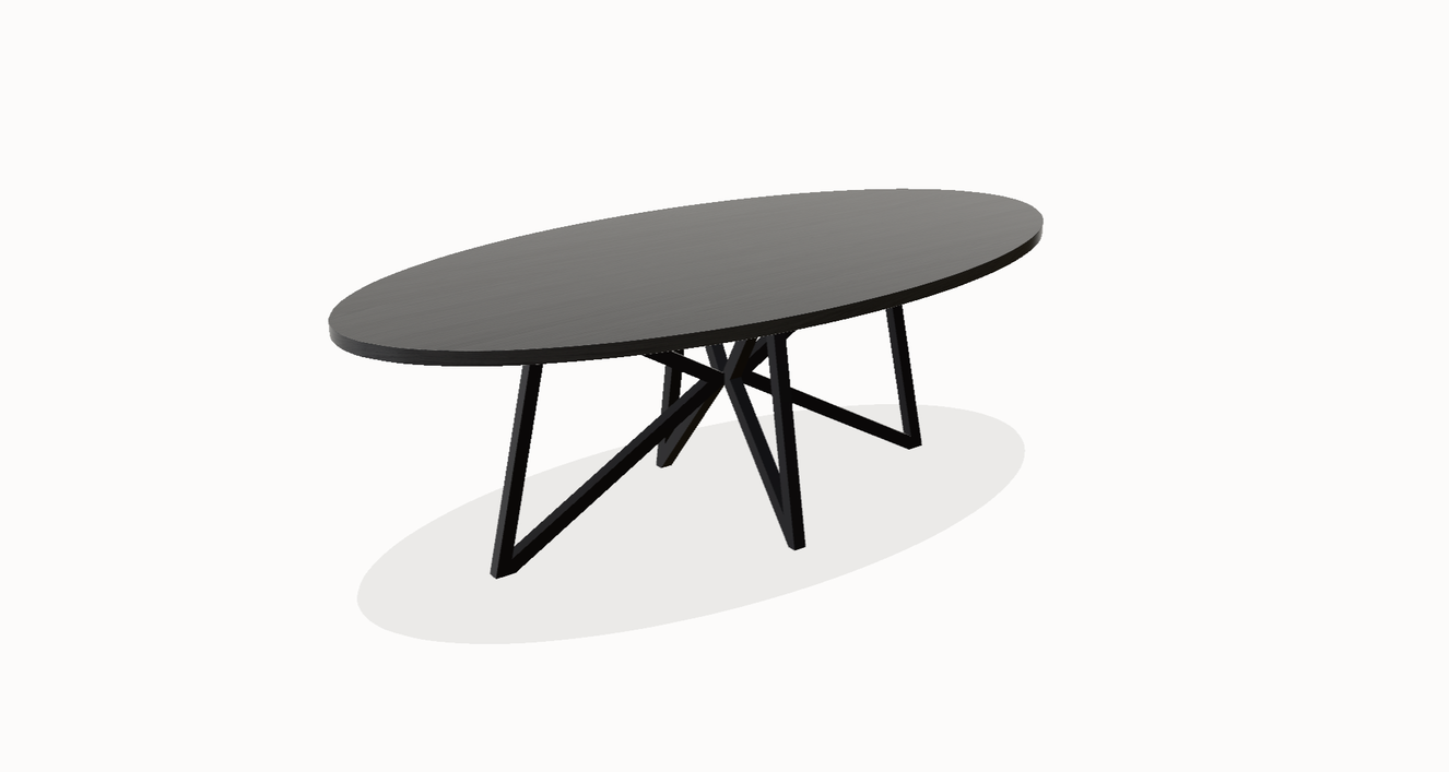 Philippe Eettafel Ovaal Eiken